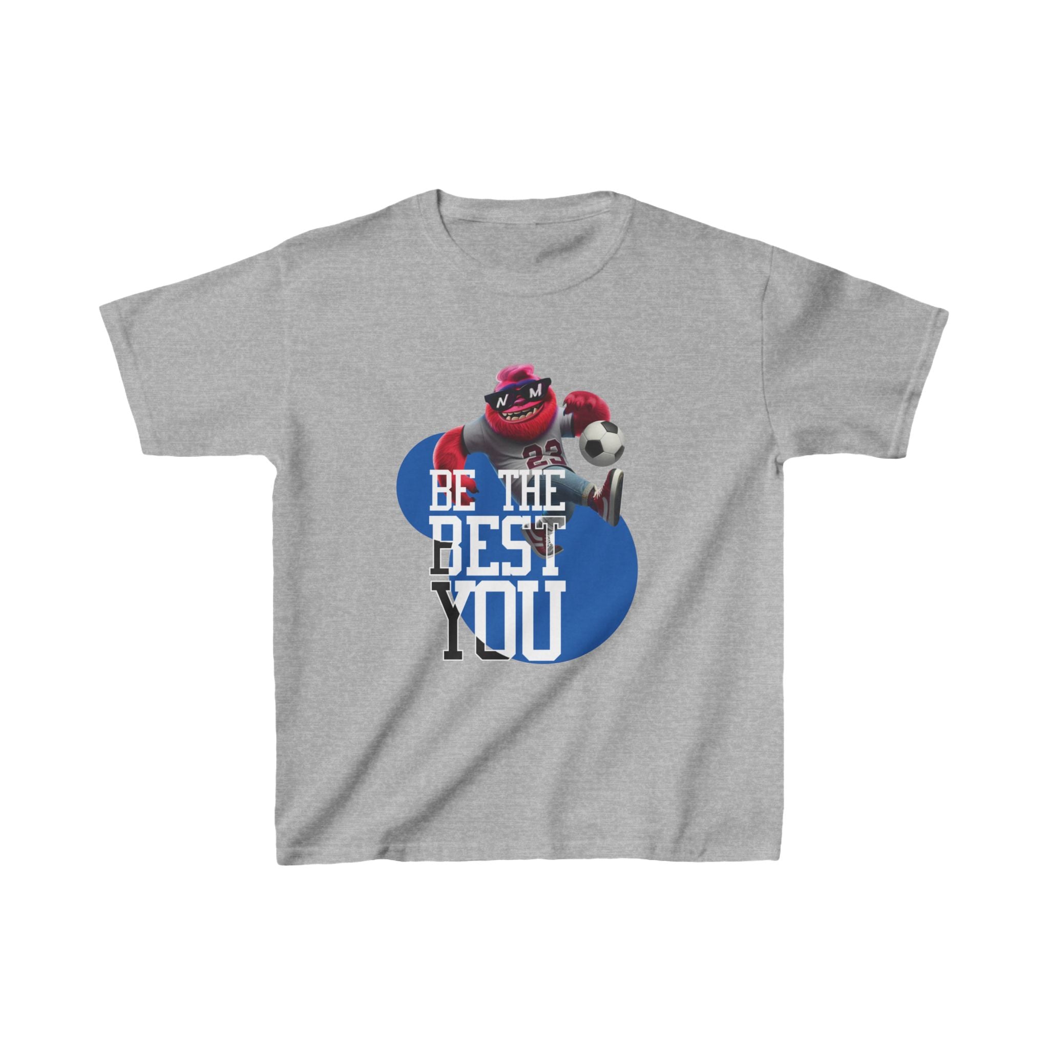 Image of Kids Heavy Cotton™ Tee – Comfortable Everyday Wear